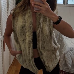 Soft Faux Fur Vest